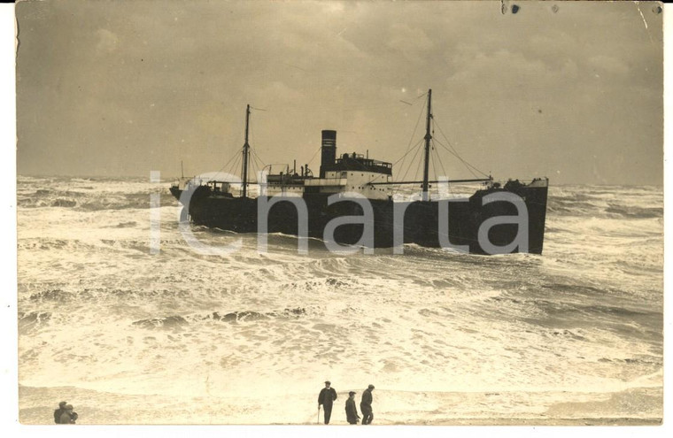 1922 HOLLAND Heinrich PODEUS cargo ship - ANIMATED VINTAGE postcard