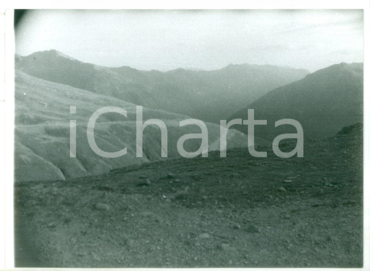 1982 PASSO DI PENNES (BZ) Veduta delle Alpi Retiche *Fotografia vintage 18x13 cm
