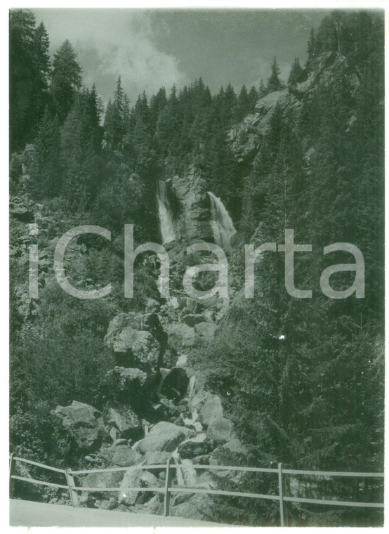 1979 PADOLA (BL) Veduta dal ponte PISANDOLO - Fotografia vintage 13x18 cm