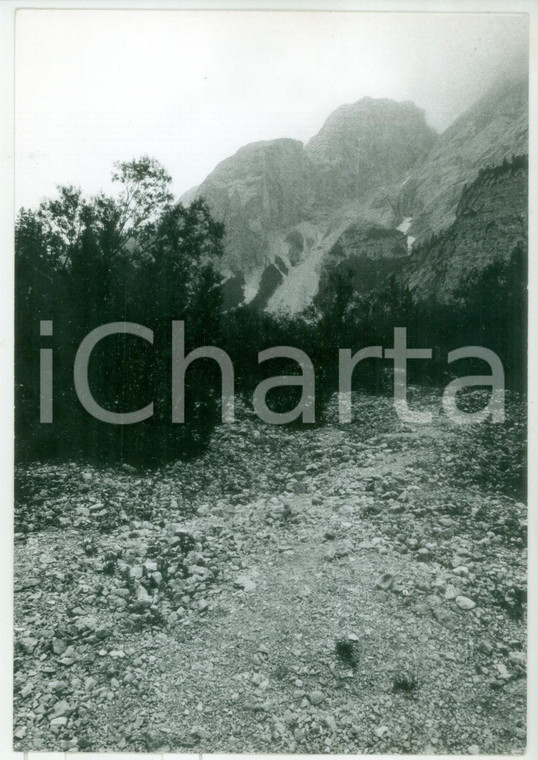 1979 BRAIES (BZ) - Sentiero tra le montagne *Fotografia VINTAGE 13x18 cm
