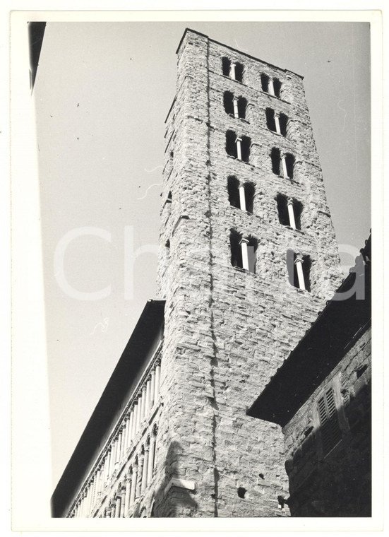 1972 AREZZO Corso Italia - Torre campanaria chiesa di SANTA MARIA DELLA PIEVE