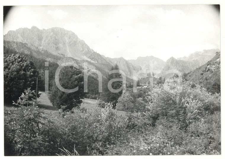 1981 PONTE MAIRA (CN) Veduta delle valli di MAIRA e MAURIN *Foto VINTAGE