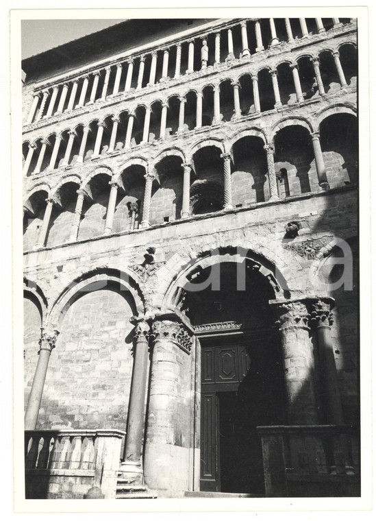 1972 AREZZO Facciata della chiesa di Santa Maria della Pieve *Foto VINTAGE 13x18