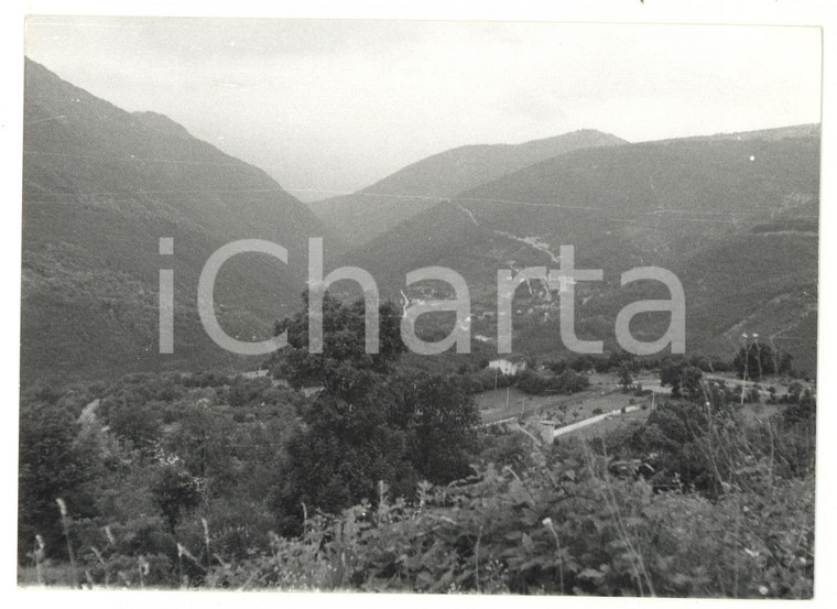 1981 FORCA DELLA SPINA Veduta della catena dei Sibillini *Foto VINTAGE 18x13 cm