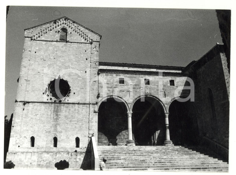 1978 OSIMO (AN) Veduta del Duomo di San Leopardo *Foto VINTAGE 18x13 cm