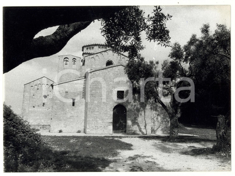 1980 PORTONOVO (AN) Veduta della chiesa di Santa Maria *Foto VINTAGE 18x13 cm