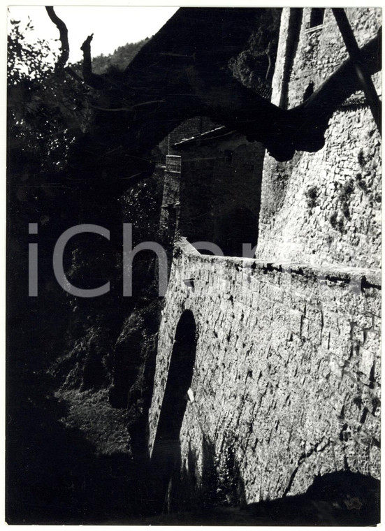 1977 ASSISI Veduta dell'Eremo delle Carceri *Foto VINTAGE 13x18 cm