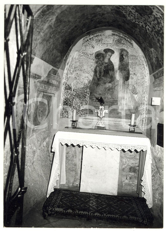 1977 ASSISI Affreschi della Chiesa di SANTA MARIA DELLE CARCERI *Foto 13x18 cm