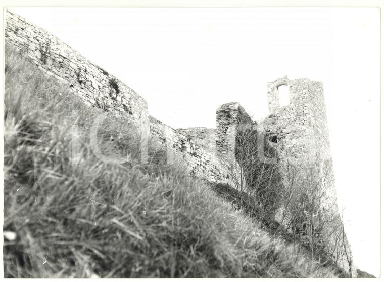 1977 ASSISI Rocca Maggiore - Veduta di una torre in pietra *Foto ARTISTICA 18x13
