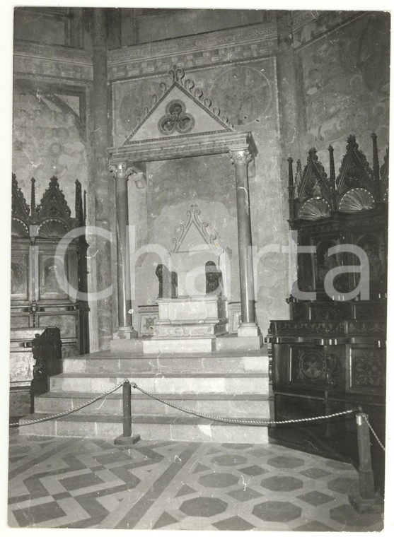 1979 ASSISI Trono della Basilica Superiore di San Francesco *Foto VINTAGE 13x18