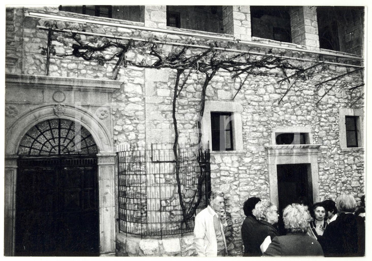 1978 CASCIA Monastero di SANTA RITA - Vite secolare *Foto VINTAGE 18x13 cm