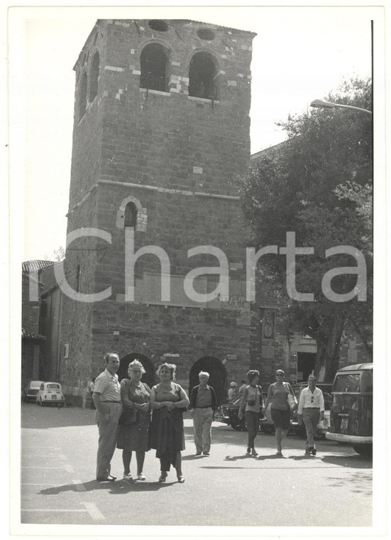 1971 TRIESTE Campanile della cattedrale di SAN GIUSTO *Foto ANIMATA 13x18 cm
