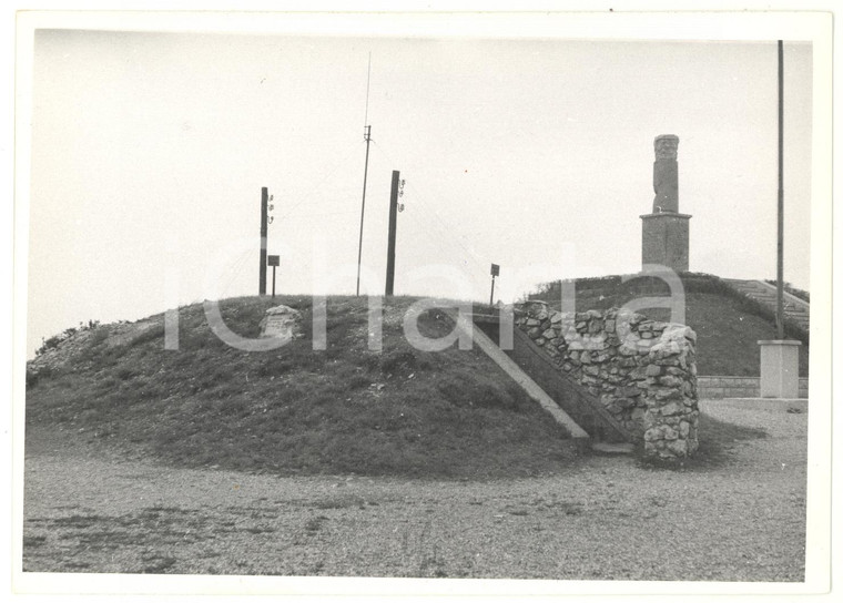 1971 REDIPUGLIA (GO) Veduta del Colle di Sant'Elia *Foto VINTAGE 18x13 cm