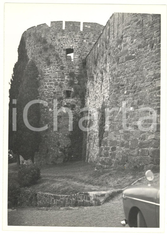 1971 GORIZIA Veduta di una torre del castello *Fotografia VINTAGE 13x18 cm