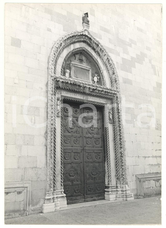 1979 CIVIDALE DEL FRIULI (UD) Portale del Duomo di Santa Maria Assunta *FOTO