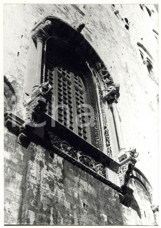 1980 BARI Cattedrale di SAN SABINO - Finestrone dell'abside *Foto VINTAGE 13x18