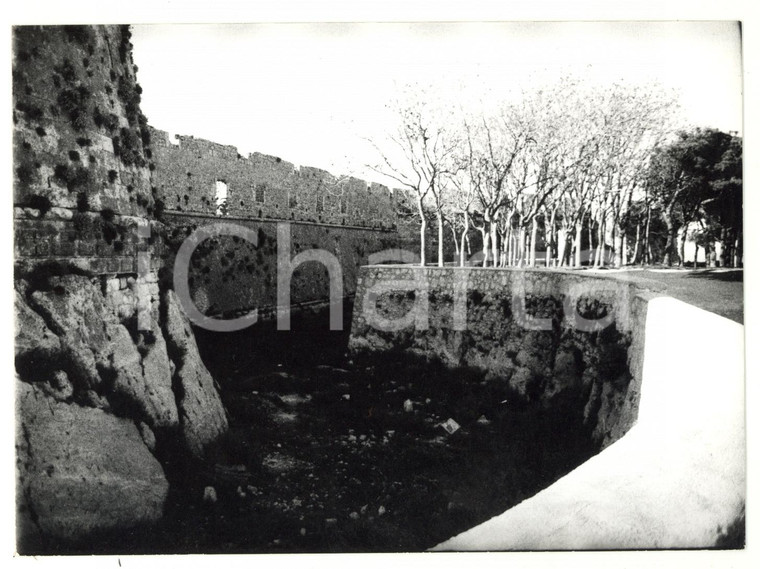 1979 MONTE SANT'ANGELO (FG) Veduta del castello - Foto VINTAGE 18x13 cm