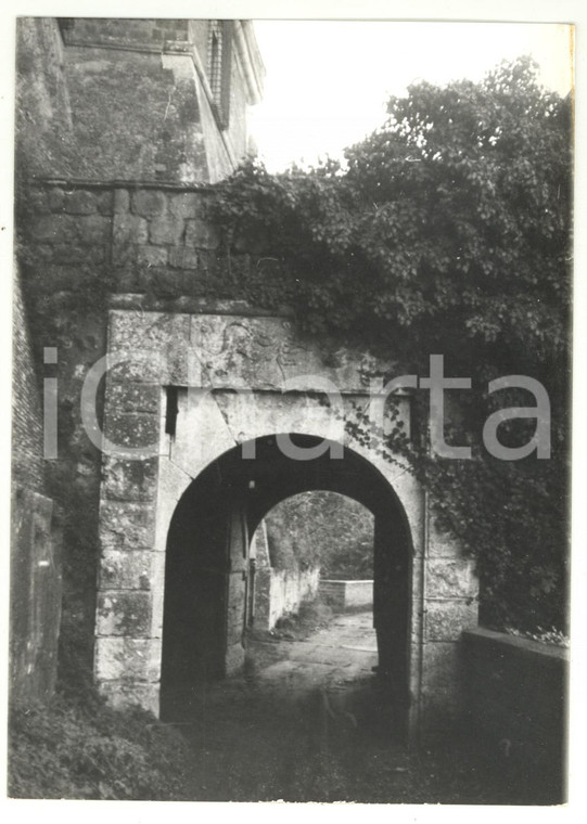 1977 CIVITA CASTELLANA (VT) Portale d'ingresso del FORTE SANGALLO - Foto VINTAGE
