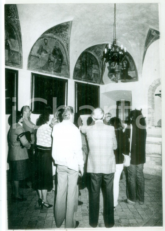 1978 CASCIA Veduta degli interni del monastero di SANTA RITA *Foto VINTAGE 18x13