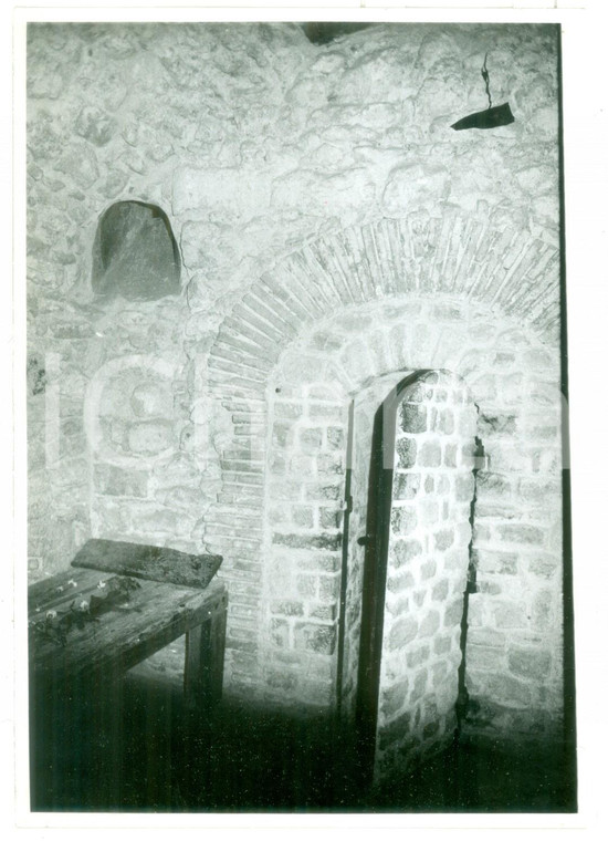 1974 SAN LEO Interni della Prigione di Cagliostro *Foto VINTAGE 13x18 cm