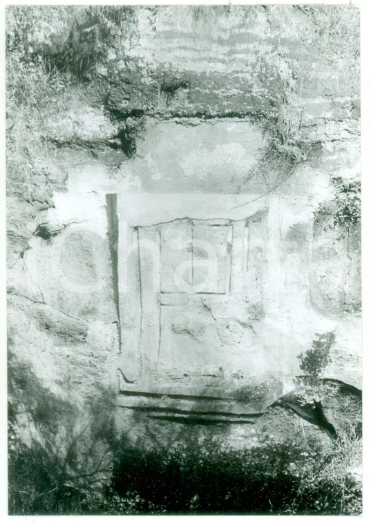 1981 VETRALLA Necropoli di NORCHIA - Tomba rupestre - Foto 13x18 cm