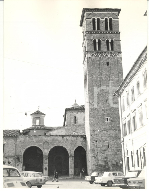 1970 RIETI Cattedrale di Santa Maria Assunta - Veduta del campanile *Foto 18x24