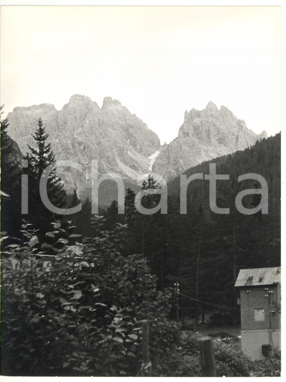 1979 CARBONIN (BZ) Veduta del MONTE CRISTALLINO *Fotografia VINTAGE 18x24