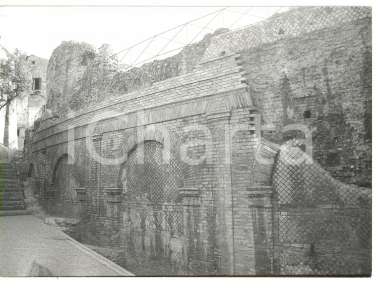 1979 CHIETI Resti teatro romano dell'antica TEATE *Foto VINTAGE 18x13 cm