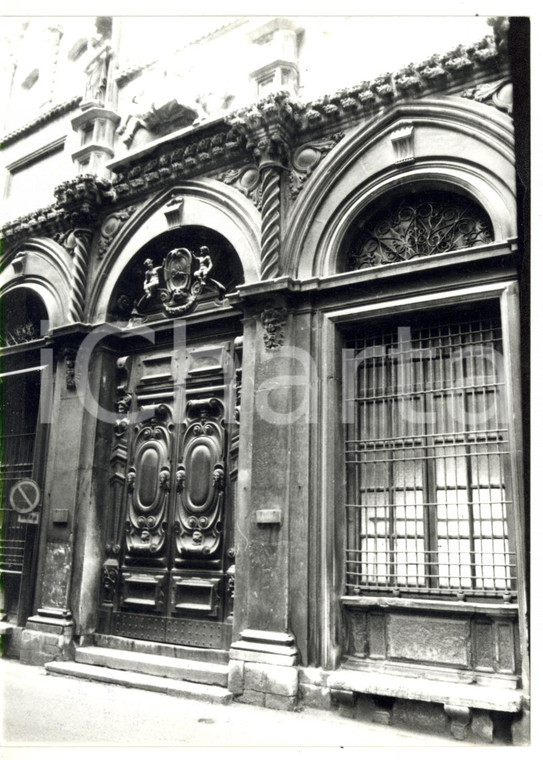 1978 ANCONA Portale della Loggia dei Mercanti *Fotografia VINTAGE 13x18 cm