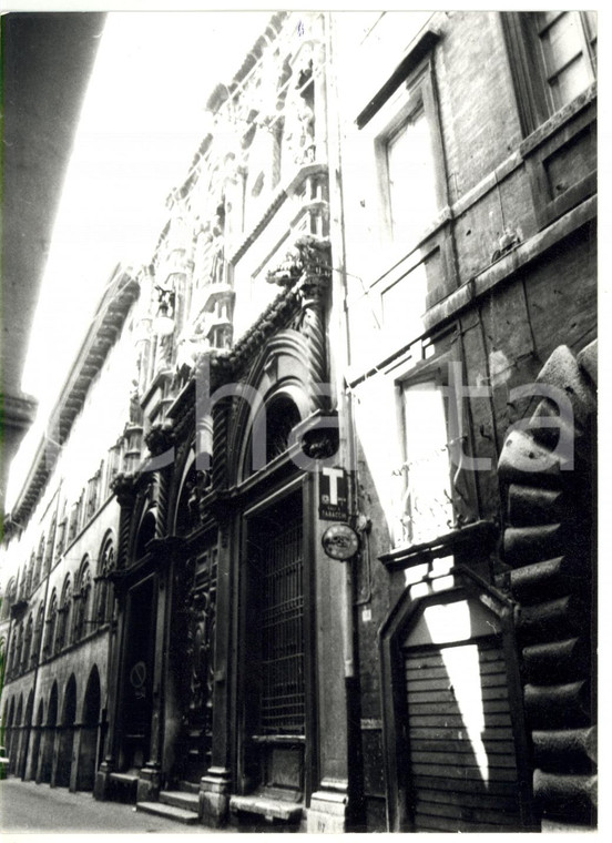 1978 ANCONA Ingresso di Palazzo Benincasa *Fotografia VINTAGE 13x18 cm
