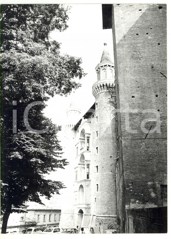 1973 URBINO Palazzo Ducale - Scorcio della facciata dei Torricini *Foto VINTAGE