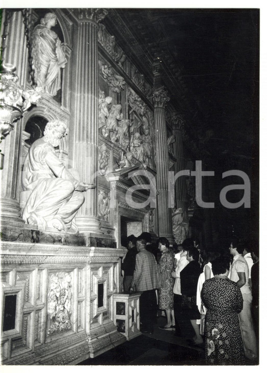 1978 LORETO (AN) Basilica della Santa Casa - Coda al lato sud *Foto 13x18