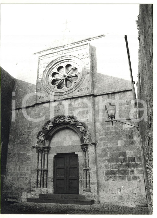 1981 TARQUINIA (VT) Facciata della Chiesa dell'Annunziata *Foto VINTAGE 13x18