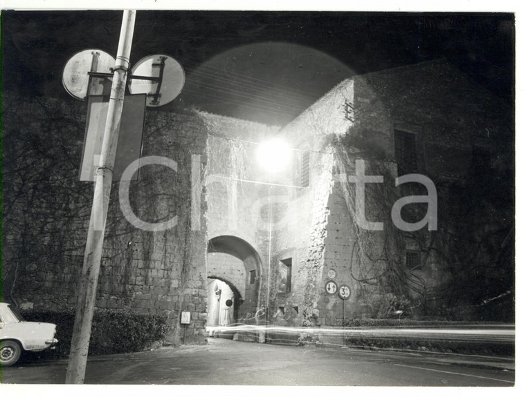 1977 TARQUINIA (VT) Veduta di Porta Romana *Foto ARTISTICA 18x13 cm