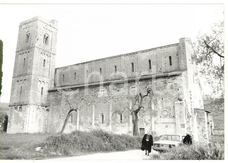 1980 MONTALCINO - CASTELNUOVO DELL'ABATE Abbazia di Sant'Antimo - Campanile