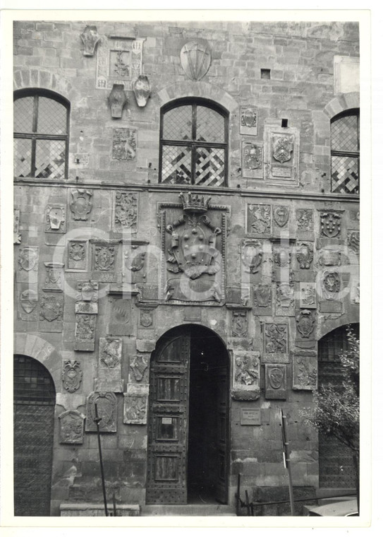 1972 AREZZO Via dei Pileati - Scorcio di Palazzo Pretorio *Foto VINTAGE 13x18