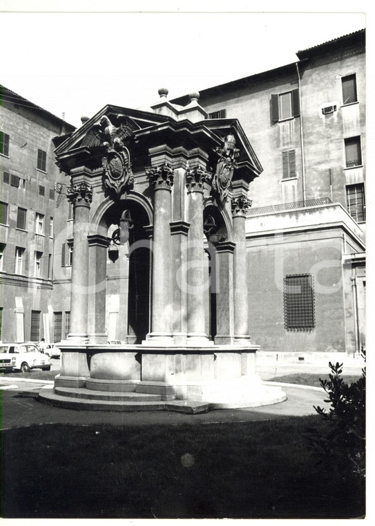 1977 BOLOGNA Veduta Cortile del Pozzo *Foto VINTAGE 13x18 cm