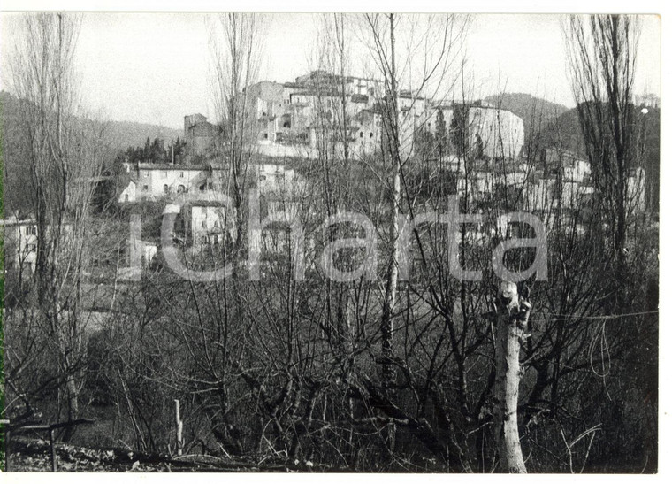 1981 ARRONE - CASTELDILAGO (TR) Scorcio della città *Foto VINTAGE 18x13 cm