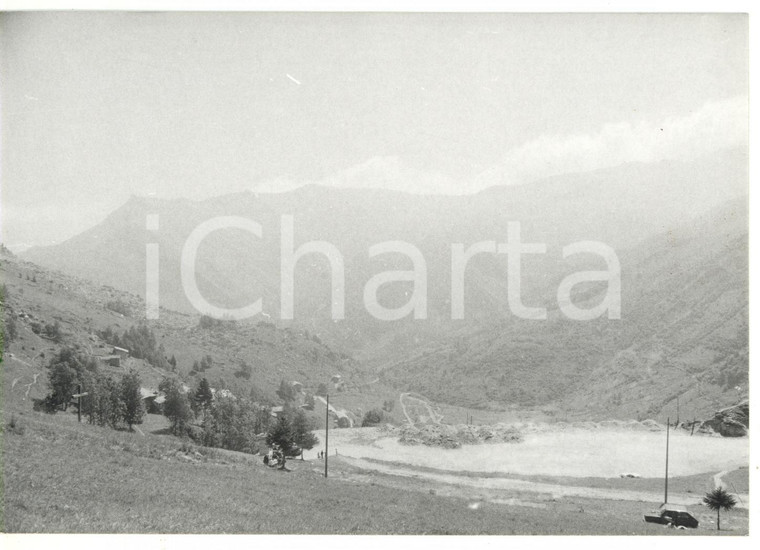1981 CASTELMAGNO (CN) Veduta panoramica della vallata *Foto VINTAGE 18x13 cm