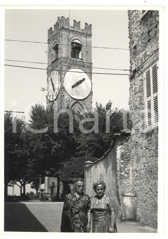 1974 MONDOVÌ (CN) Veduta della Torre dei Bressani *Foto ANIMATA 13x18 cm