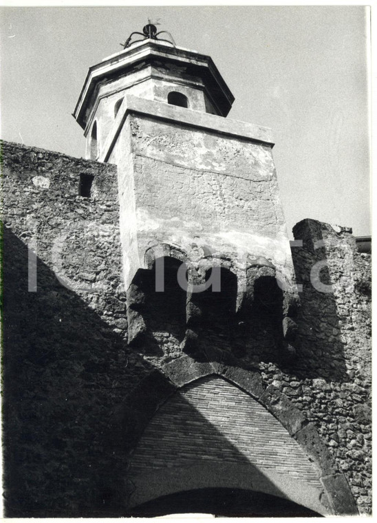 1978 PORTO ERCOLE Piazza Santa Barbara - Scorcio della porta ogivale *Foto 13x18