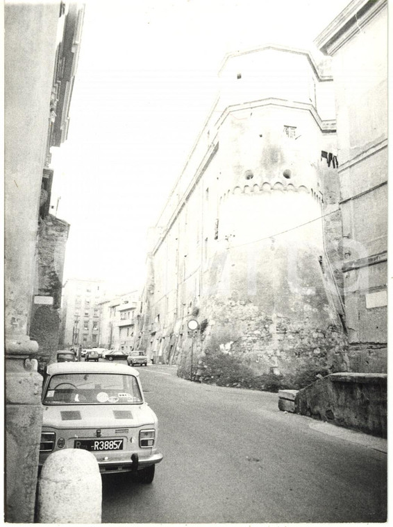 1979 CIVITAVECCHIA Veduta del Bastione delle mura medievali *Fotografia 13x18 cm