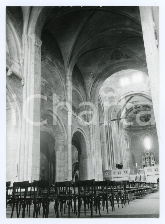 1976 PAVIA Interni della Basilica di San Michele Maggiore - Foto 13x17 cm