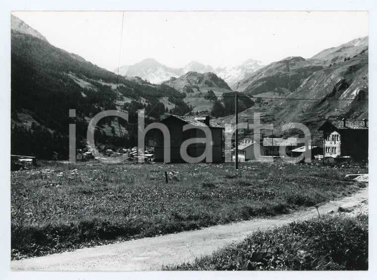 1978 LA THUILE (AO) Panorama del paese - Foto 17x13 cm