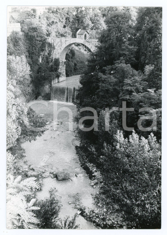 1980 ASCOLI PICENO Ponte di Cecco sul torrente Castellano - Foto 13x17 cm