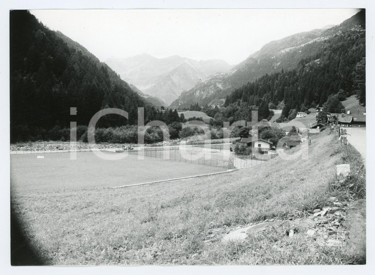 1982 ALTO ADIGE Panorama VAL PASSIRIA con Passo del Rombo - Foto 17x13 cm