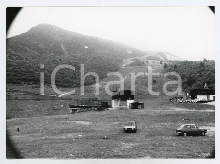 1982 TRENTINO ALTO ADIGE Stazione della funivia di MONTE BONDONE Foto 17x13 cm