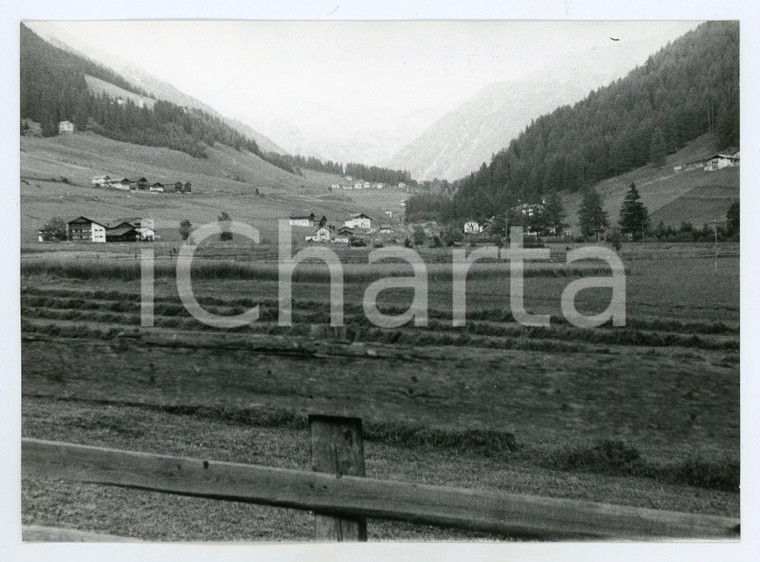 1979 VALLE AURINA - RIO BIANCO Panorama del paese - Foto 17x13 cm