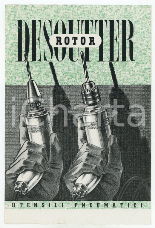 1950 ca DESOUTTER ROTOR Trapani - Esclusiva per l'Italia CRUP MILANO Brochure