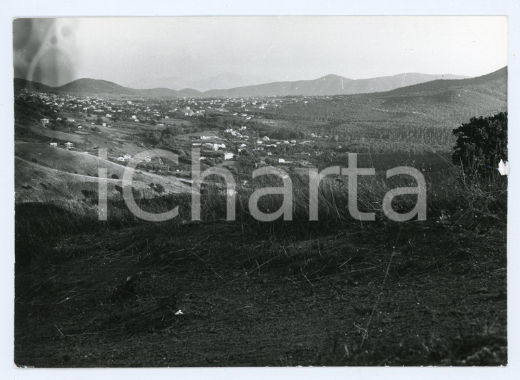 1979 COLLI ALBANI pianura verso Monte Artemisio da Monte Tuscolo - Foto 17x13 cm